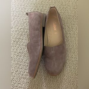 Suede Gabor loafers